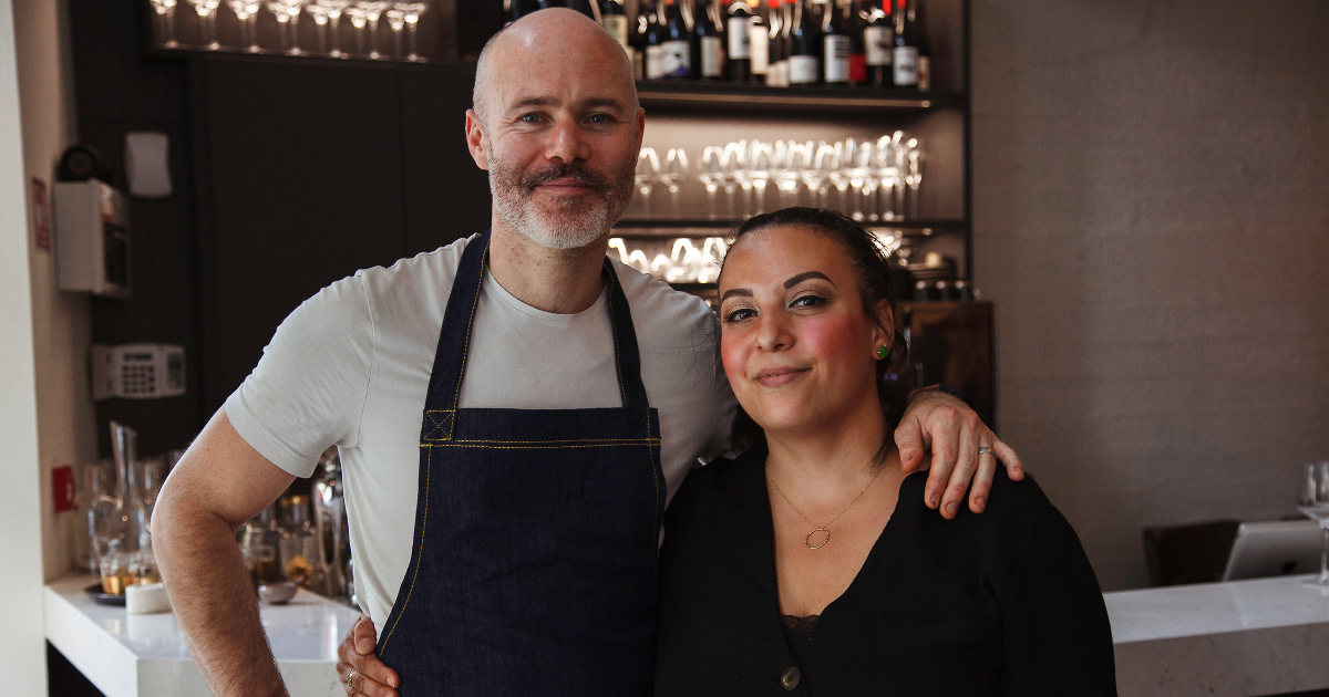 John Wyer and Sandy Wyer at Forest Avenue