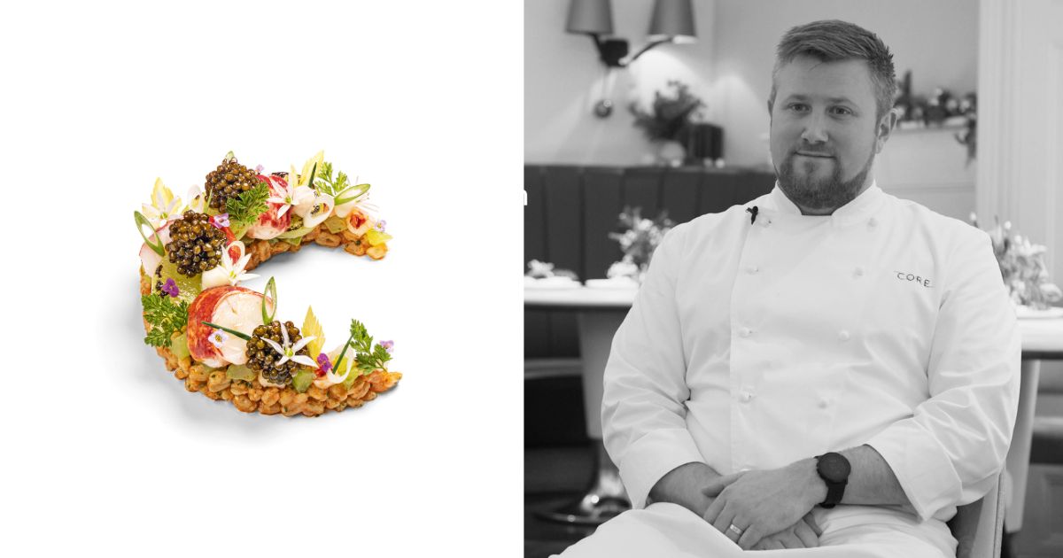 Jonny Bone and food at Core