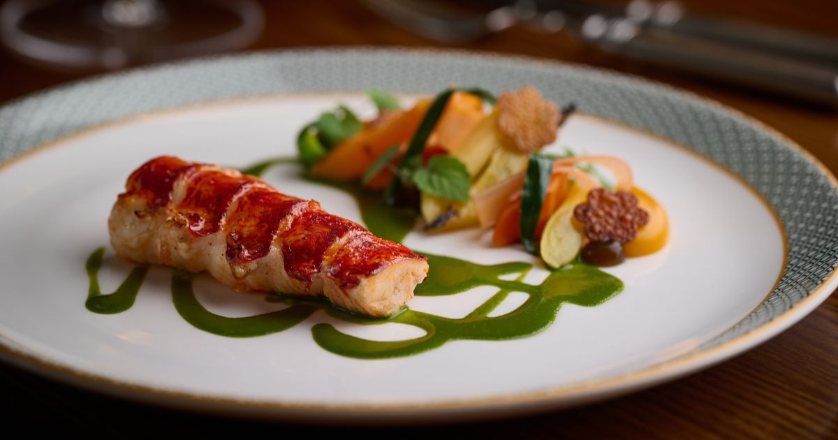 Lobster at Source at Gilpin Hotel