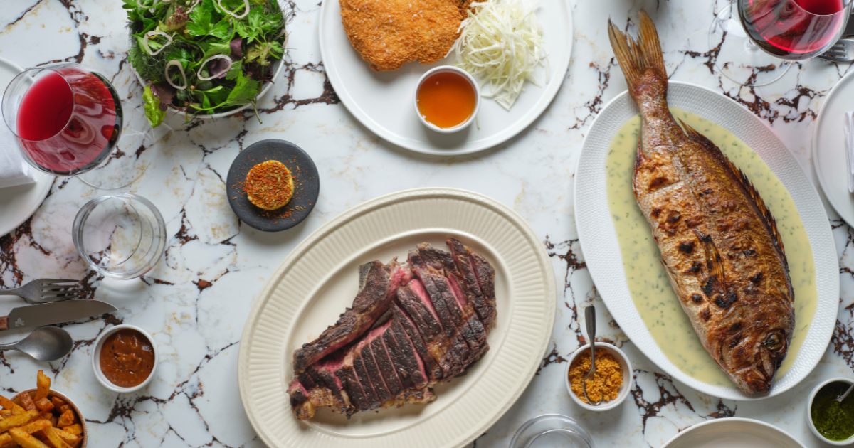 Food at Labombe by Trivet