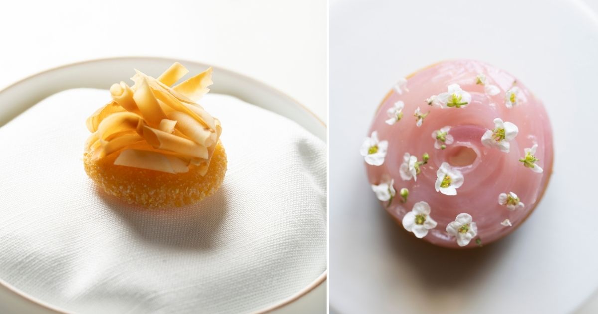 Food at Le Louis XV in Monaco