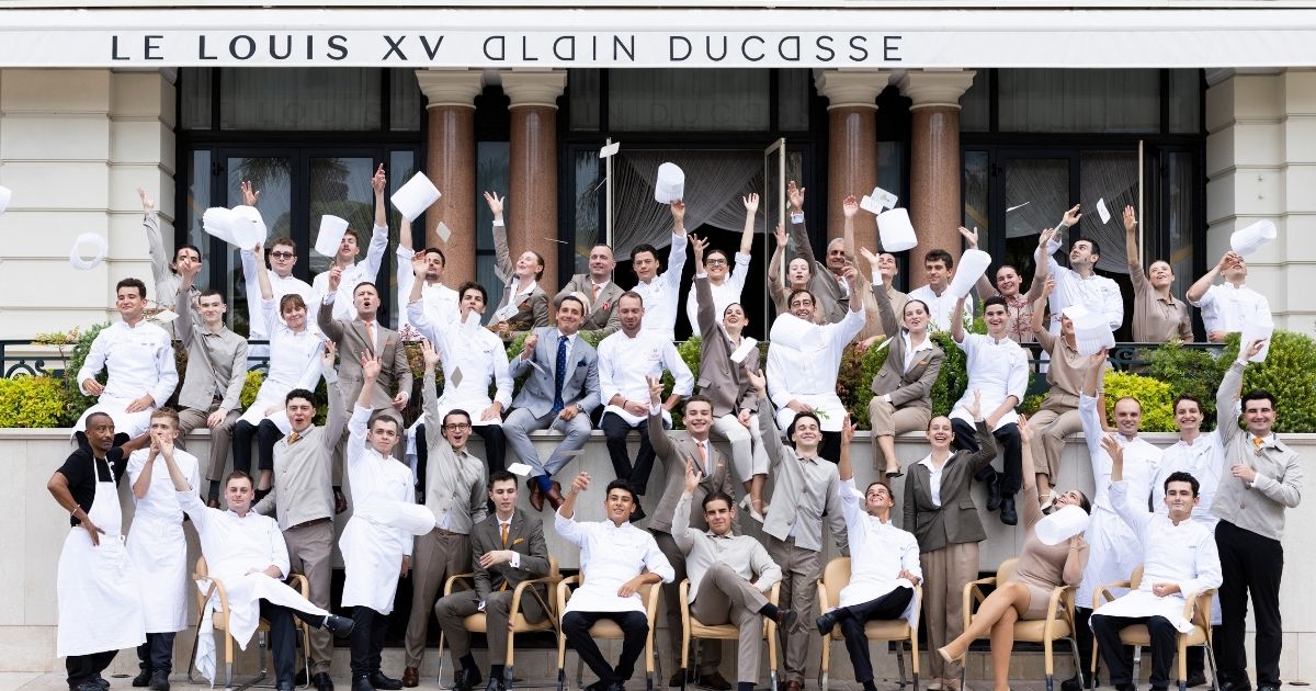 The team at Le Louis XV - Alain Ducasse