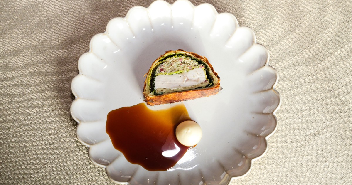 Food at Mark Poynton at Caistor Hall