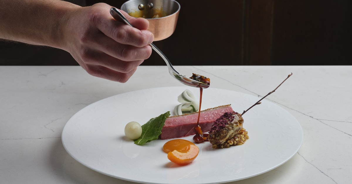 Food at Gravetye Manor