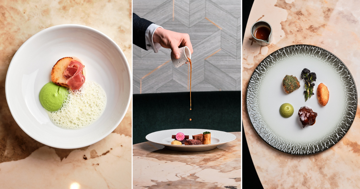 The food at Restaurant Martin Wishart