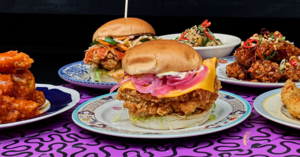 Dishes at Chick n Sours