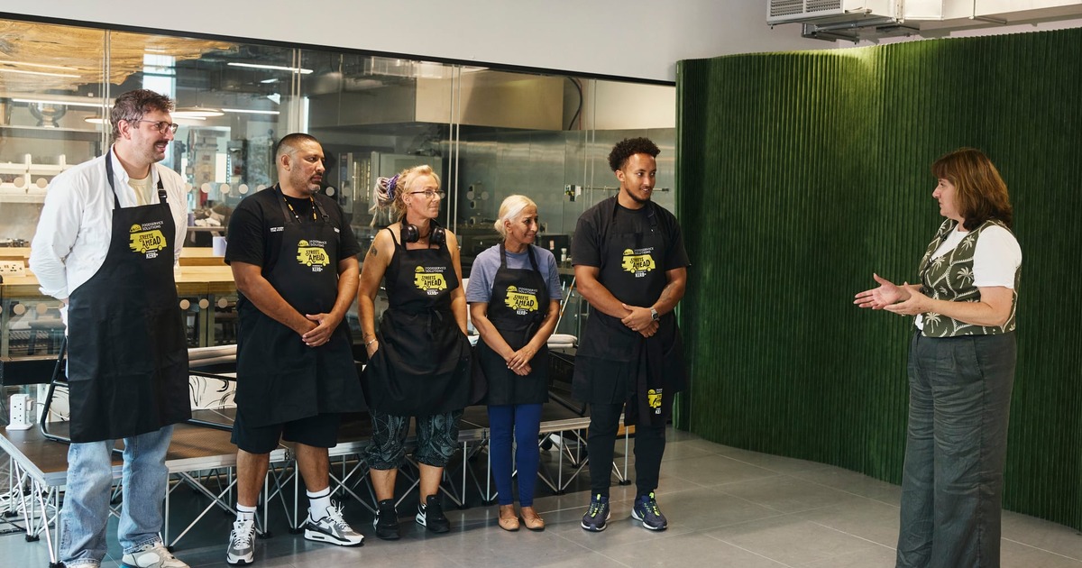 Cooking at McCain Streets Ahead Programme