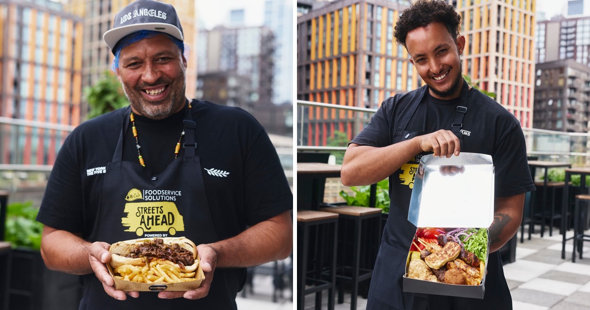 Food at McCain Streets Ahead Programme, powered by Kerb