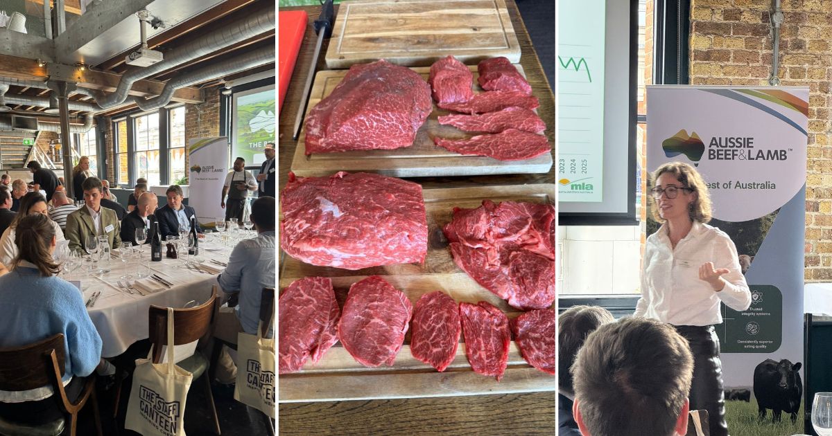 Aussie beef event at Smiths of Smithfield