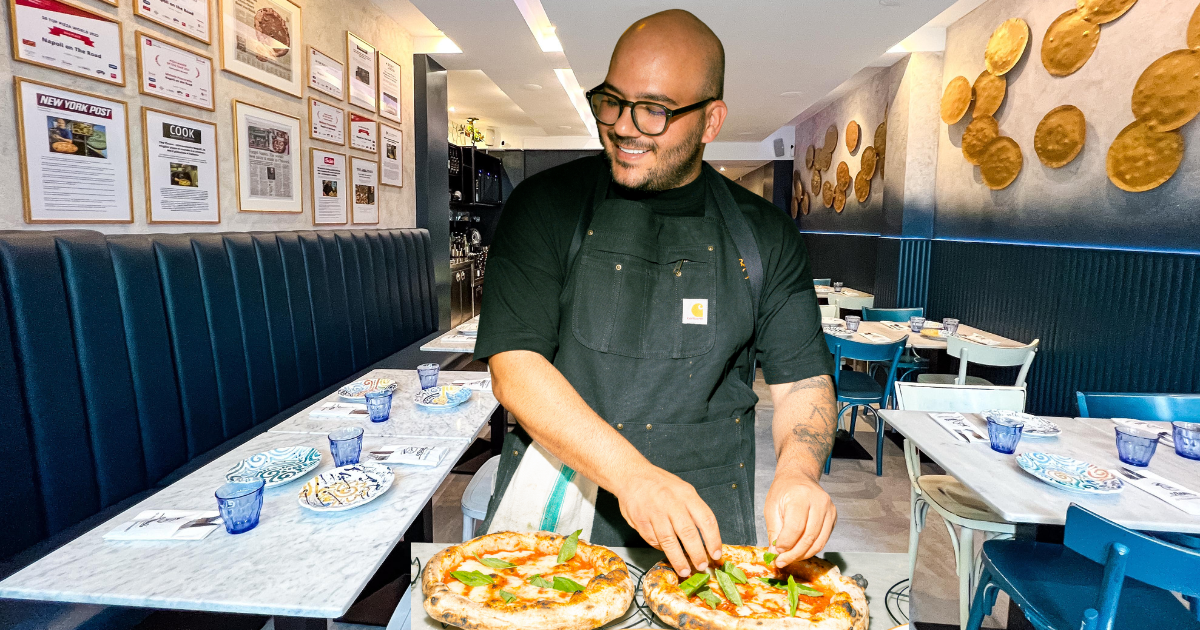 Michele Pascarella at Napoli on the Road in London