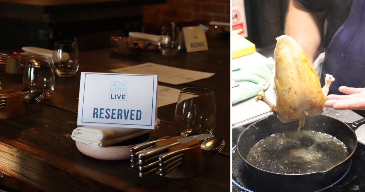 Food and interior at Kynd