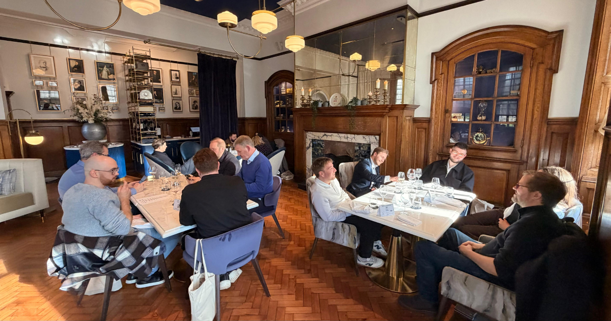 Chefs networking at Legacy at The Grand