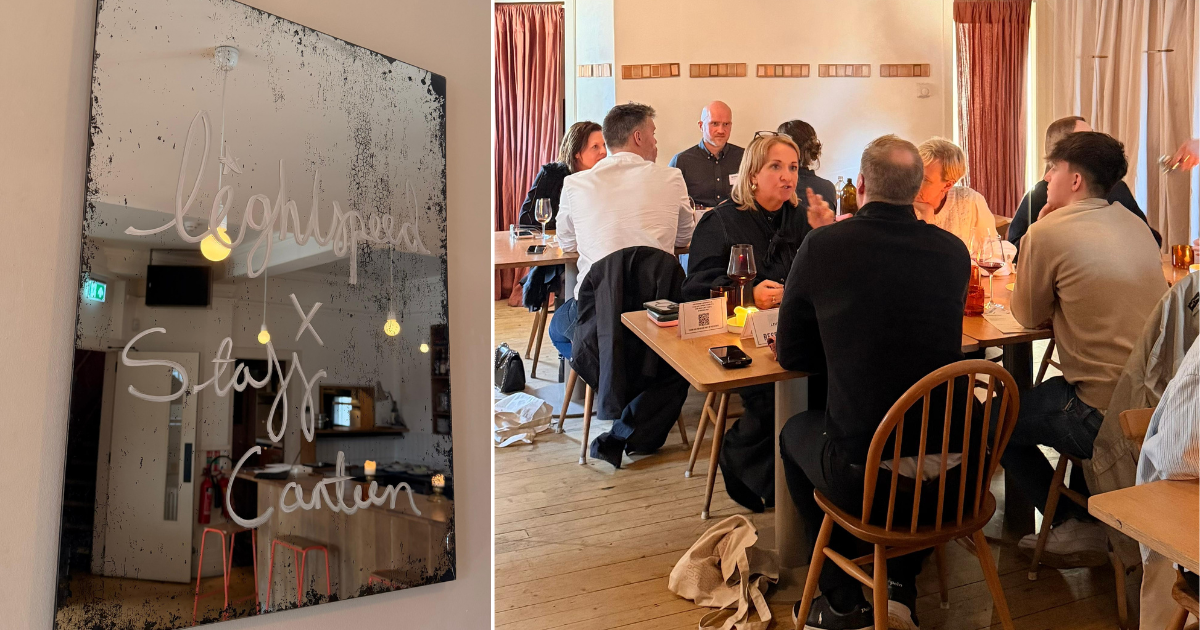 Guests at Montrose at a networking event