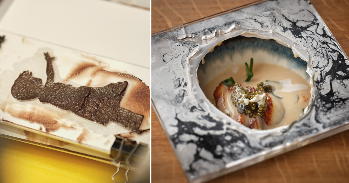 Nick Beardshaw's Great British Menu dishes