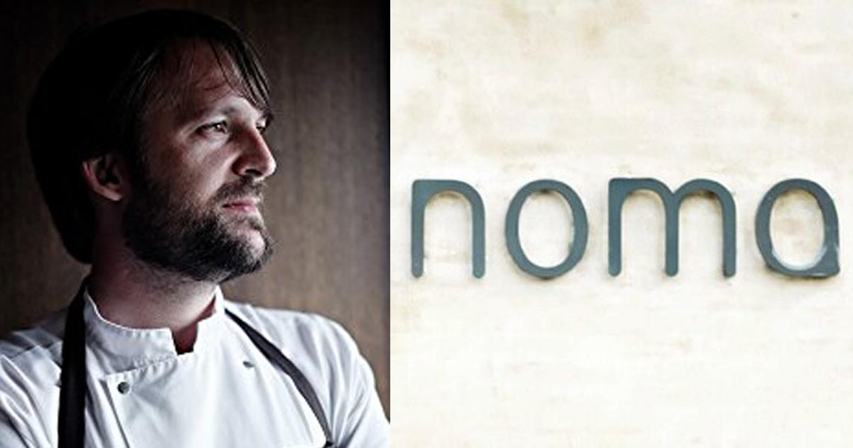 Rene Redzepi and the noma sign