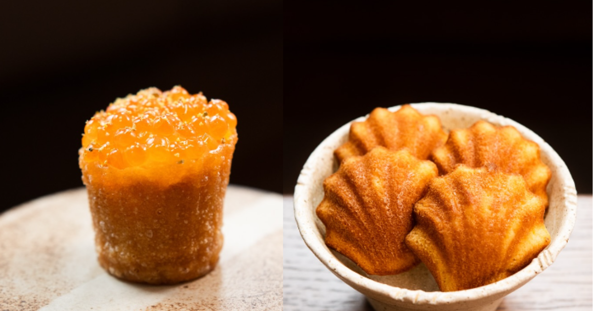 Michelin-starred dishes at Gorse in Cardiff