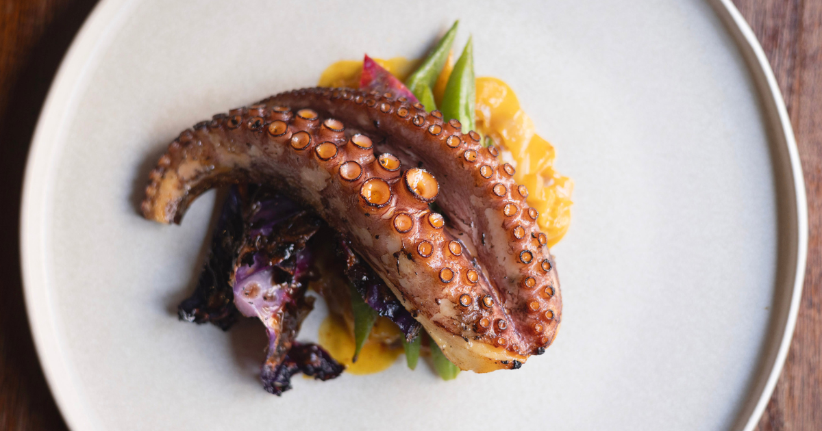 Octopus dish at LIMA