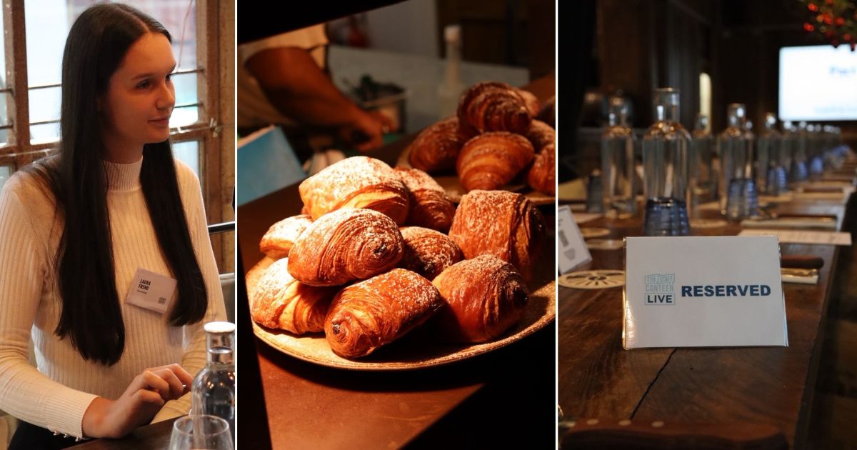 Guests, pastries and Railhouse Victoria