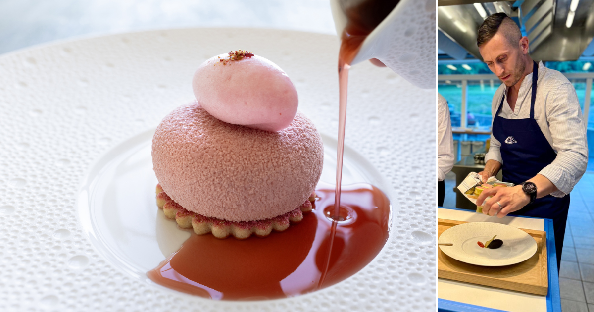 Paul Proffitt at Michelin-starred Pearl by Paul Proffitt