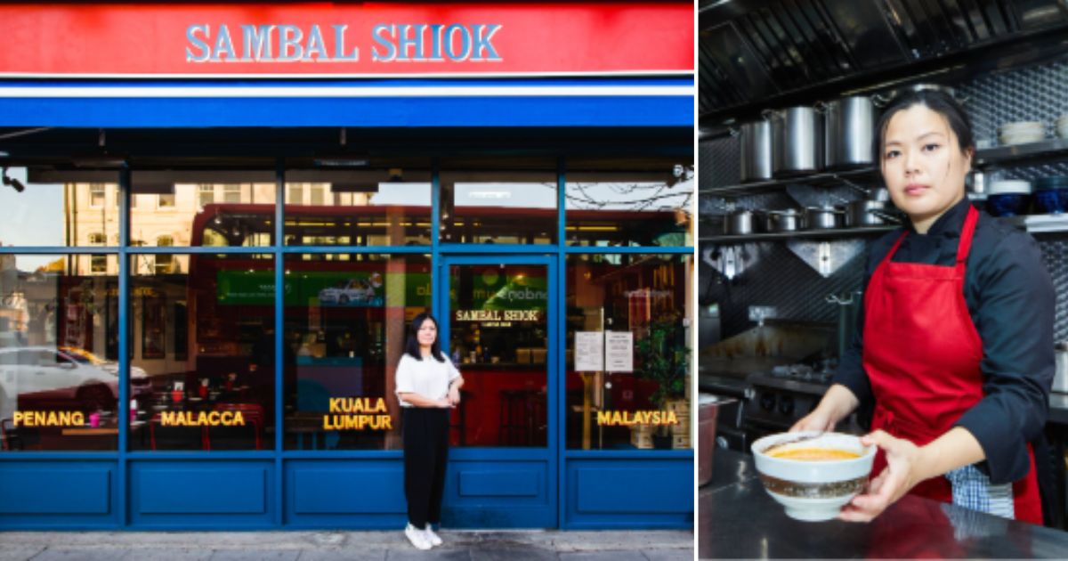 Mandy Yin outside Sambal Shiok