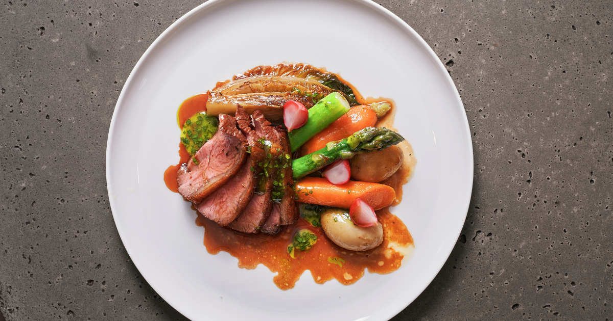 Food at Elystan Street by Phil Howard