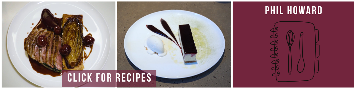 Recipes at Phil Howard's Elystan Street