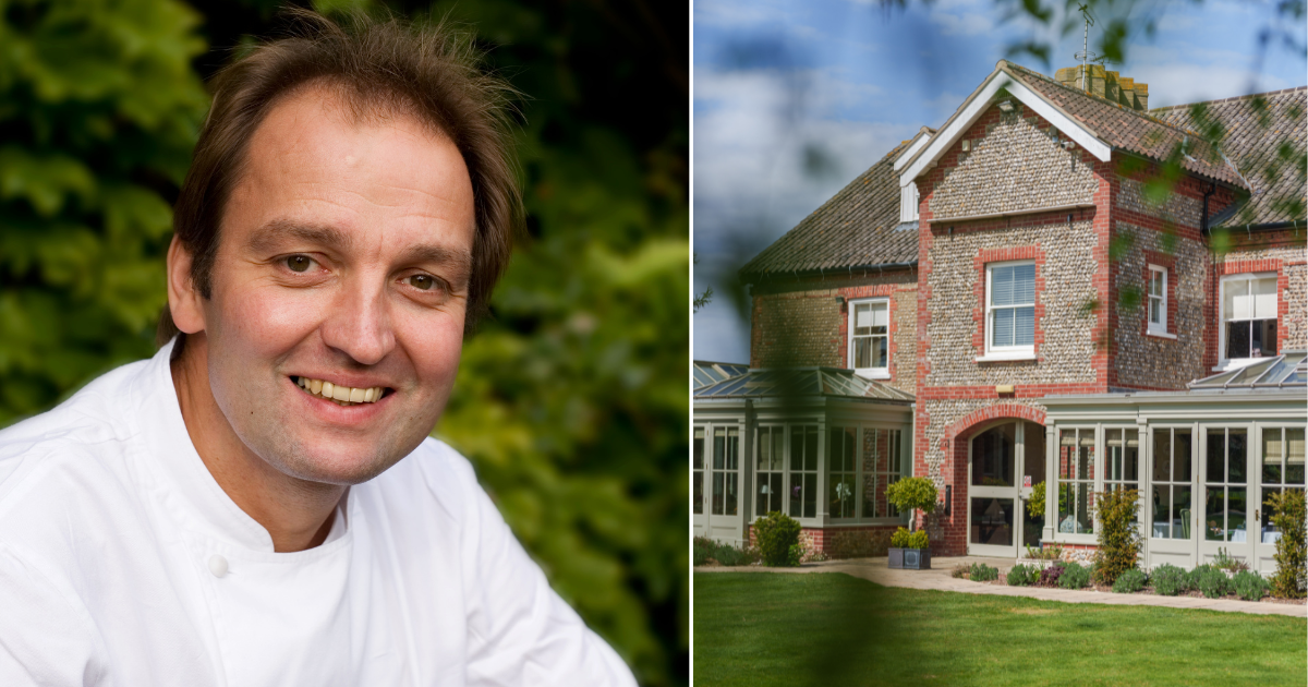 Galton Blackiston and Morston Hall exterior