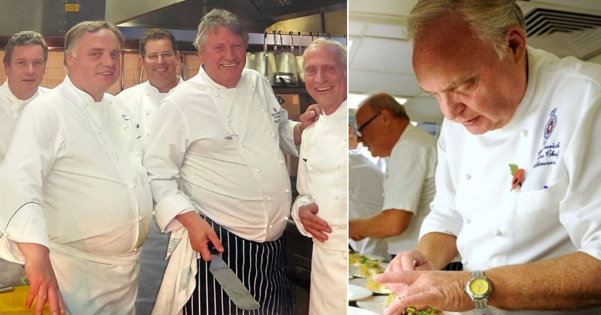 Philip Corrick in the kitchen