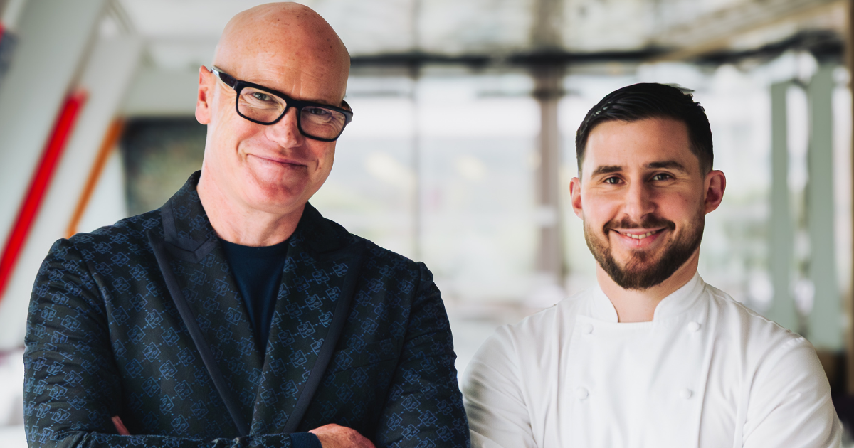 Martin Williams and Pierre Minoti