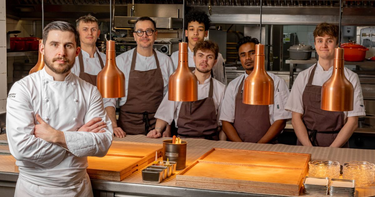 Pierre Minotti and his team at Orrery