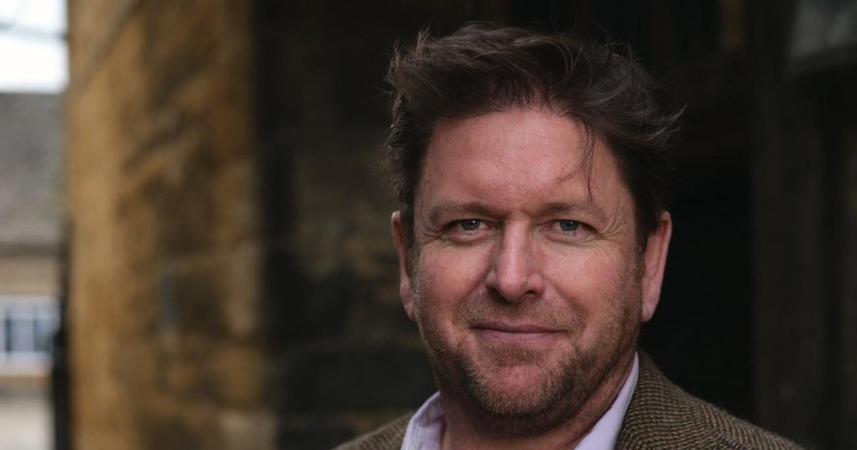 James Martin smiling