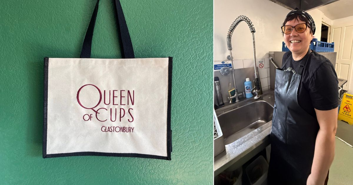 Rosemary Oldland in the KP section at Queen of Cups