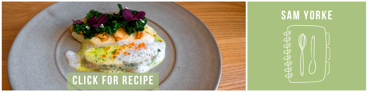 Turbot dish at Heron