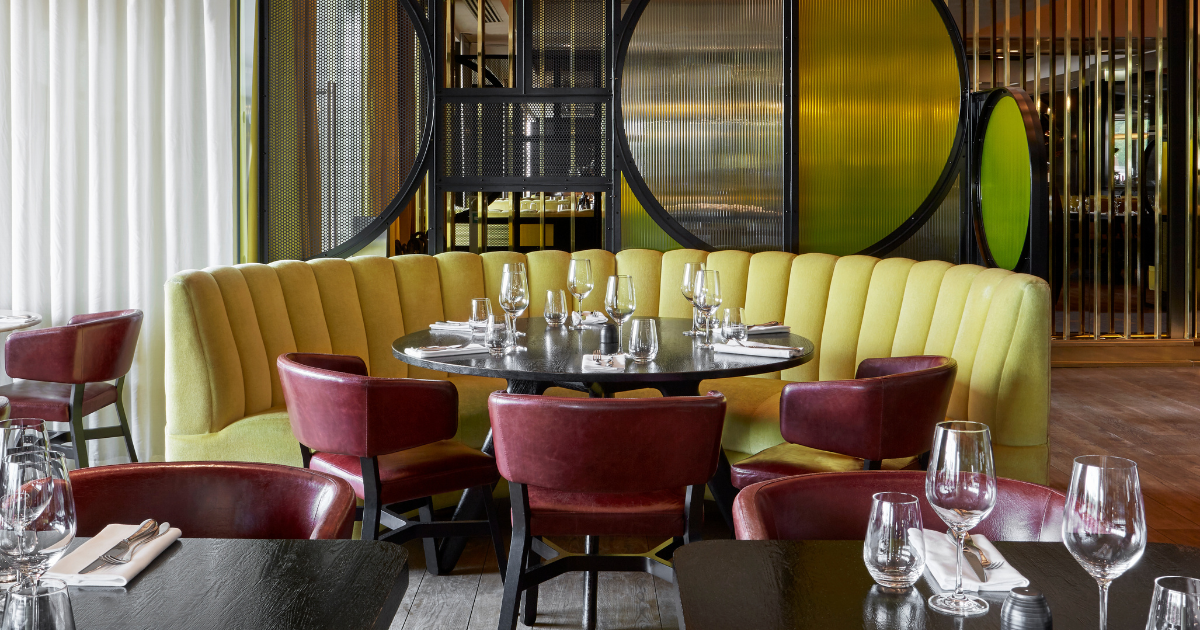 Booth at Sea Containers Gordon Ramsay