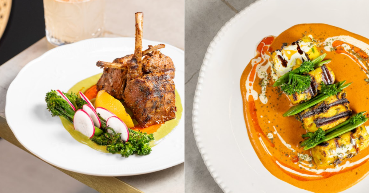 Parminder Singh's dishes at Cho Asia