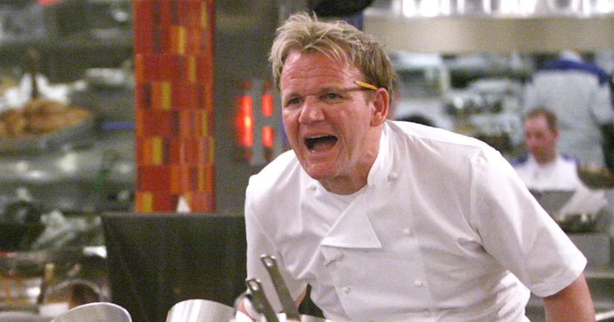 Gordon Ramsay on Hell's Kitchen