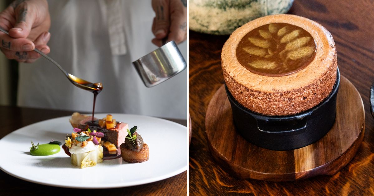 Food by Simon Ulph at Rowan at Rothay Manor