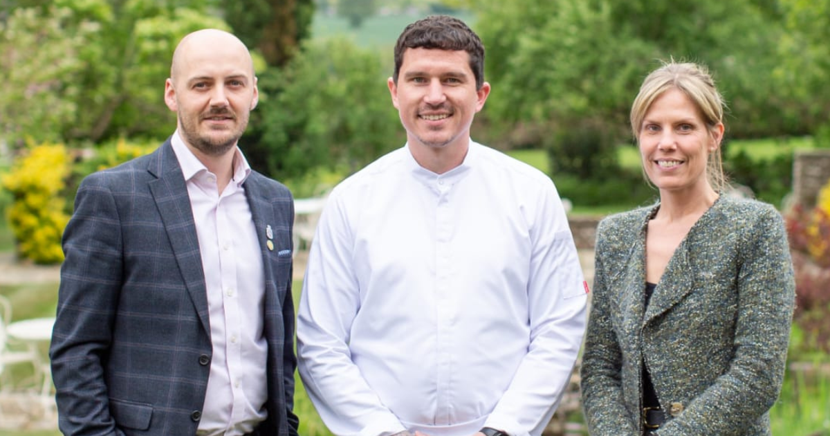 Stu Deeley and the management team at Mallory Court