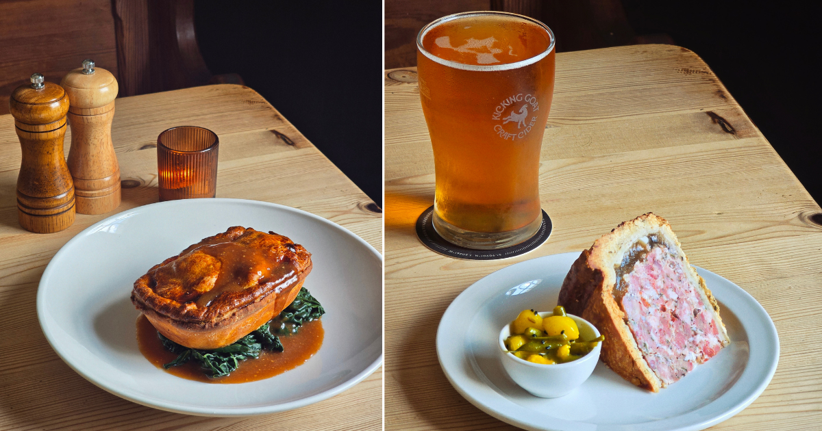 Food and drink at The Silks