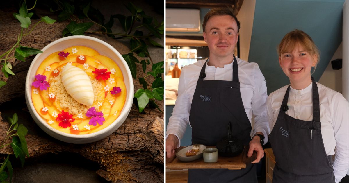 Tom Reeves and food at Rogan & Co