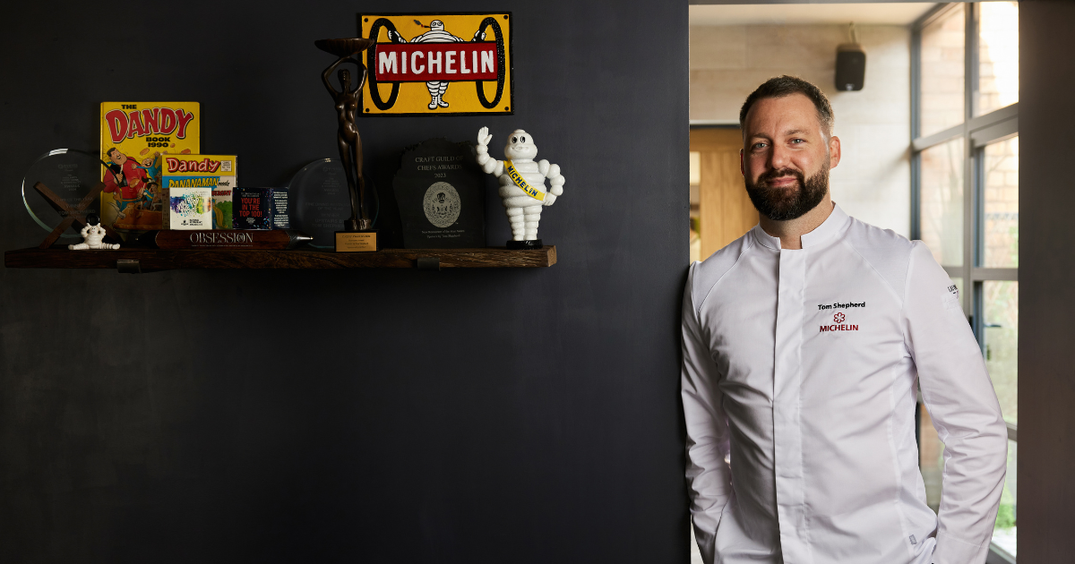Tom Shepherd rose to fame on Great British Menu