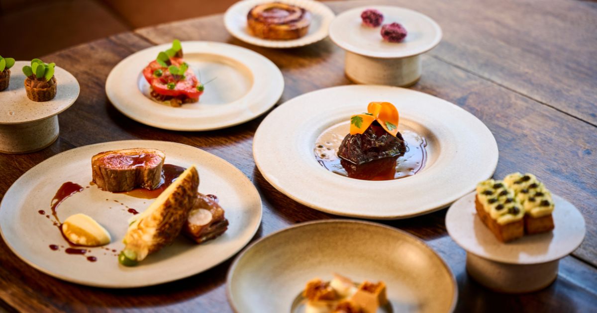 Food at The Black Swan at Oldstead