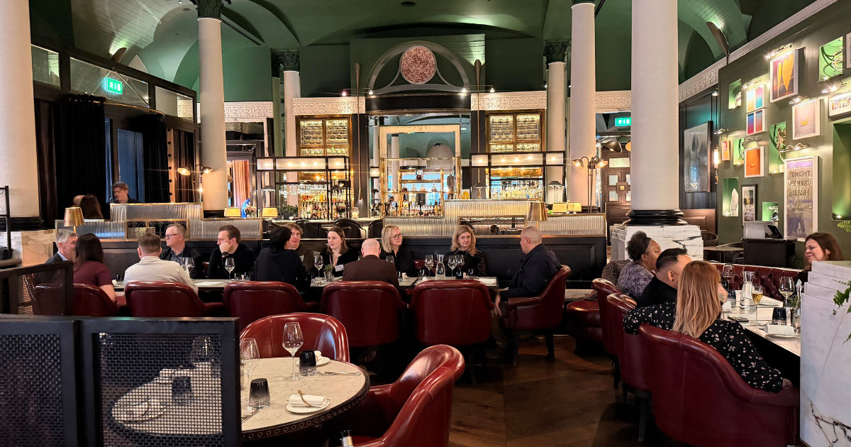 The Staff Canteen Awards winners' lunch