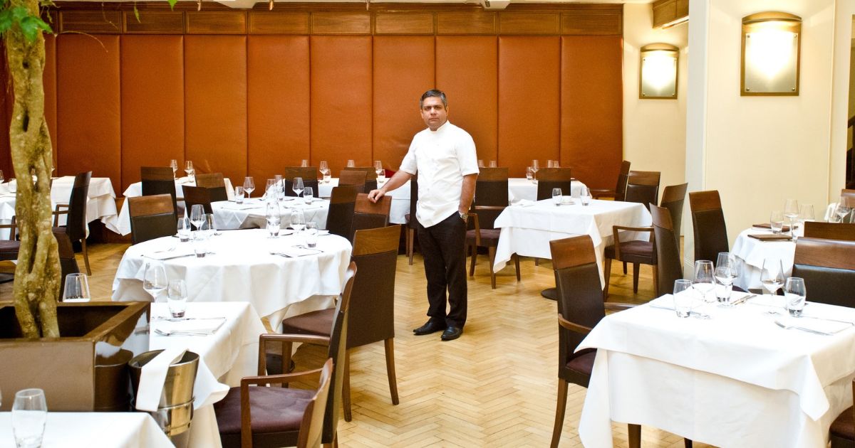 Vivek Singh at The Cinnamon Club