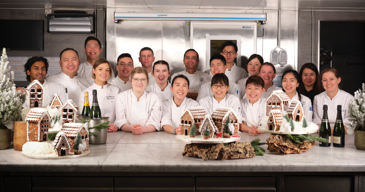 Pastry team at The Dorchester